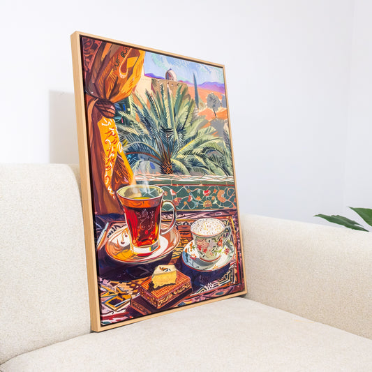 Tableau "Thé Saharien" Ab-TS