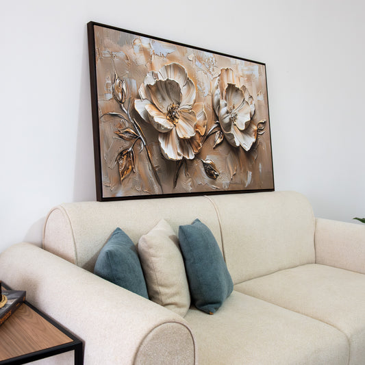 Tableau Nature "Fleurs bronze" TI-FB