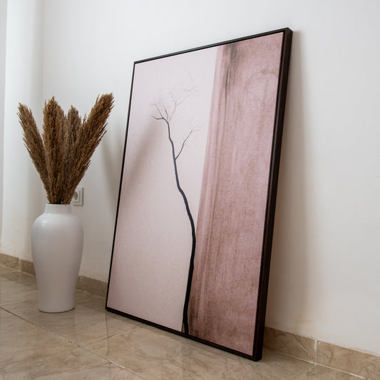 Tableau abstrait 'Équilibre Fragile 'AB-EF