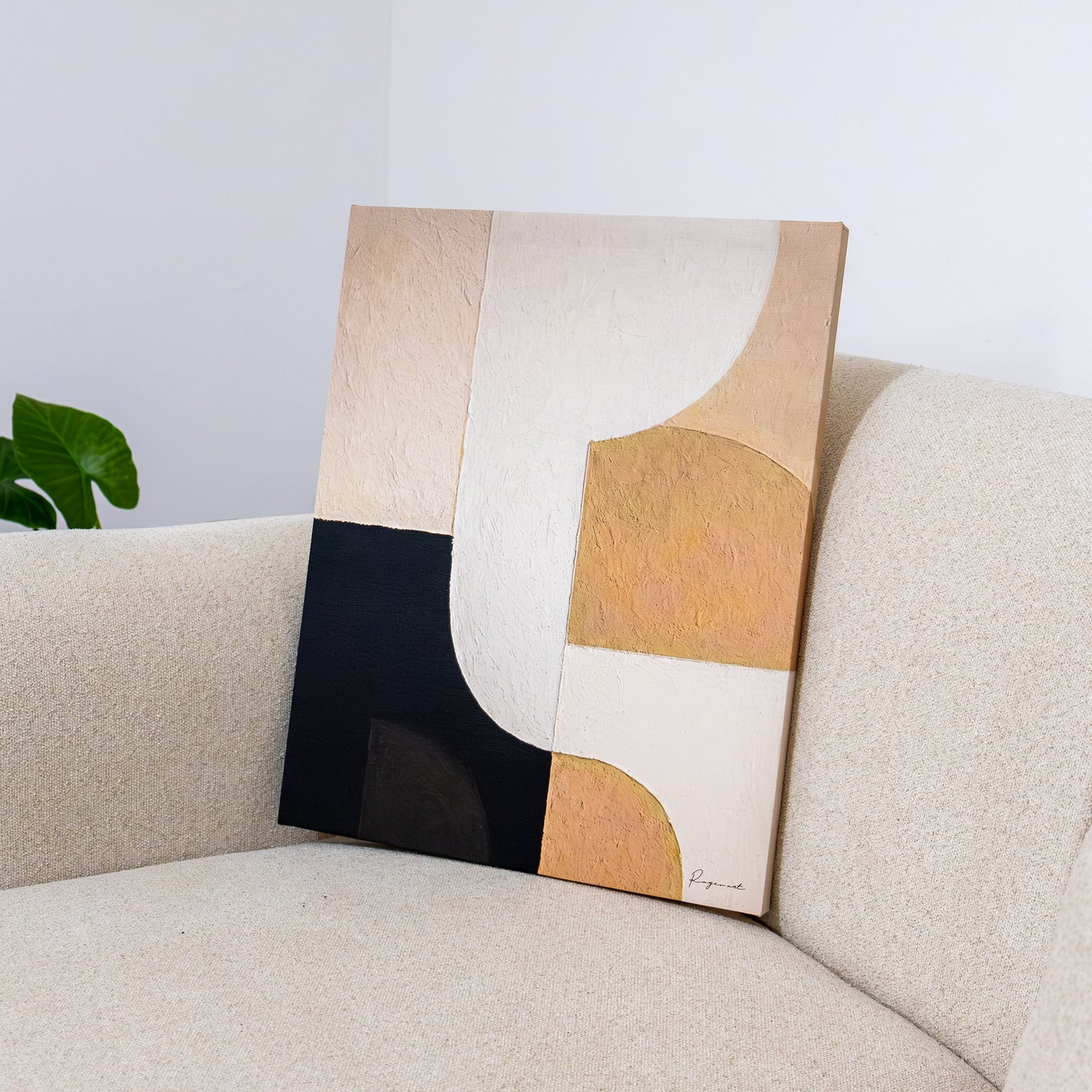 Tableau Abstrait "Tons naturels" AB-TN