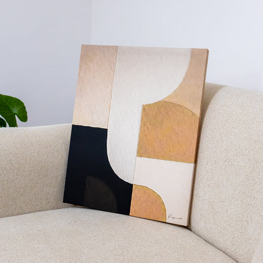 Tableau Abstrait "Tons naturels" AB-TN