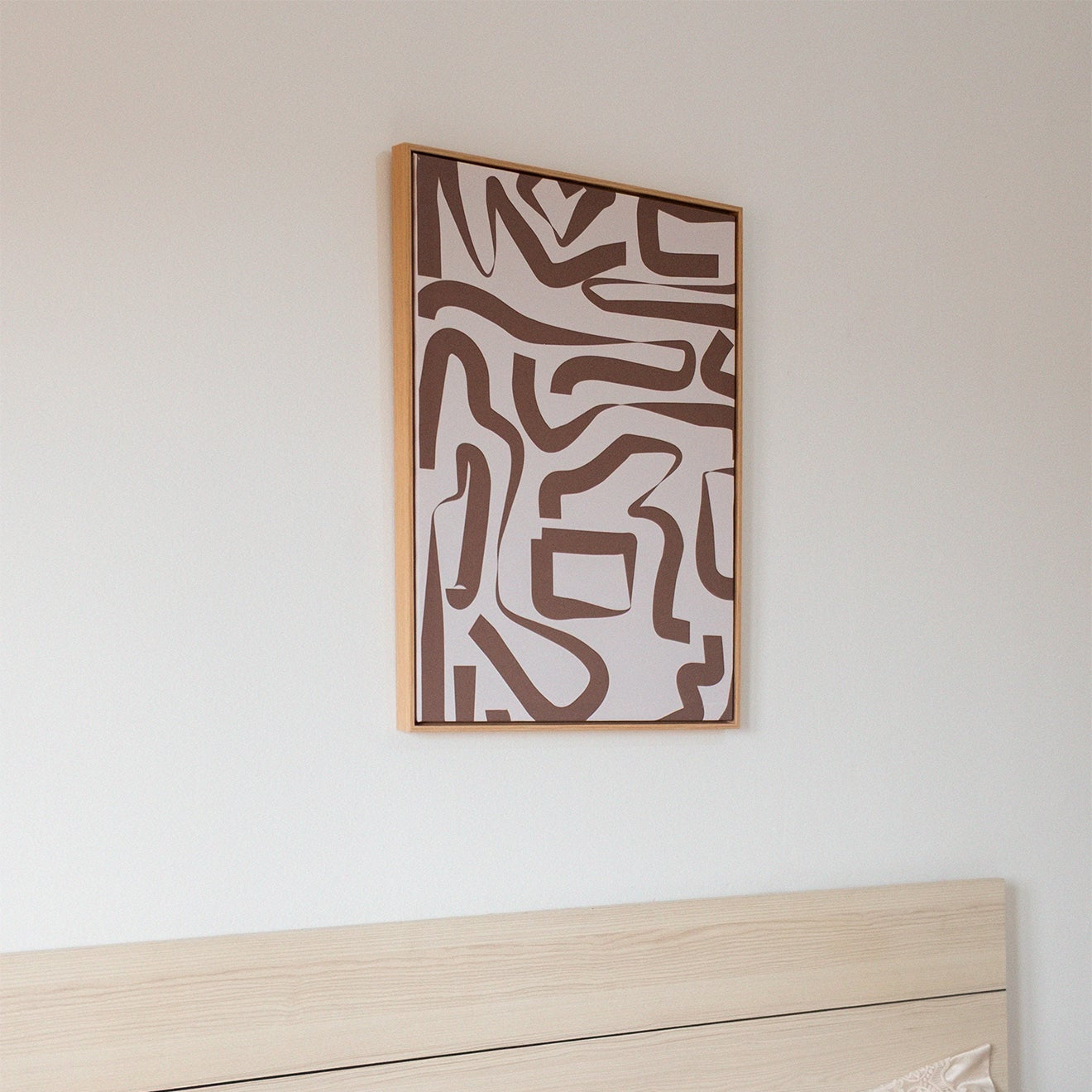 Tableau abstrait "Harmonie Terre" Ab-HT