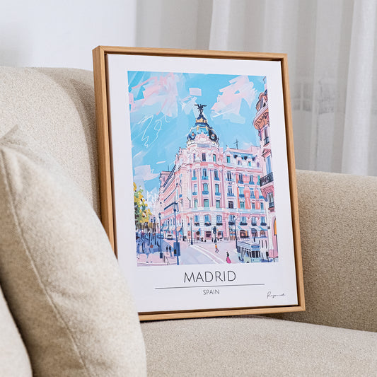 Tableau voyage "Madrid" VG-MD