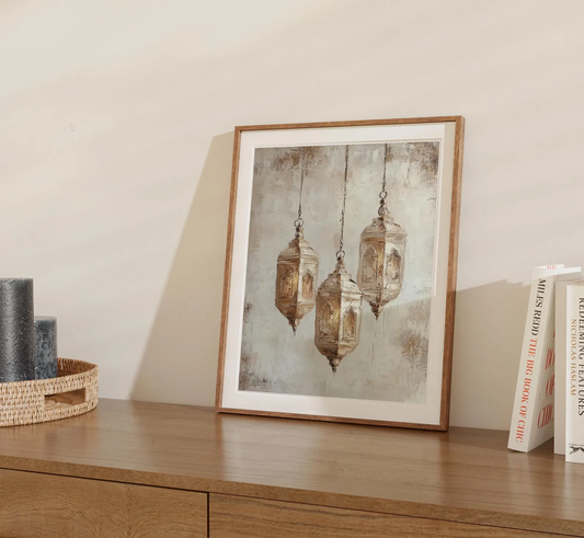 Tableau En toile "Éclats d’Orient" RM-08