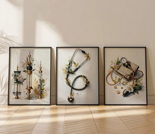 Trio Tableau Cabinet De Gynécologie CG-06