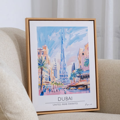 Tableau voyage "Dubaï" VG-DB