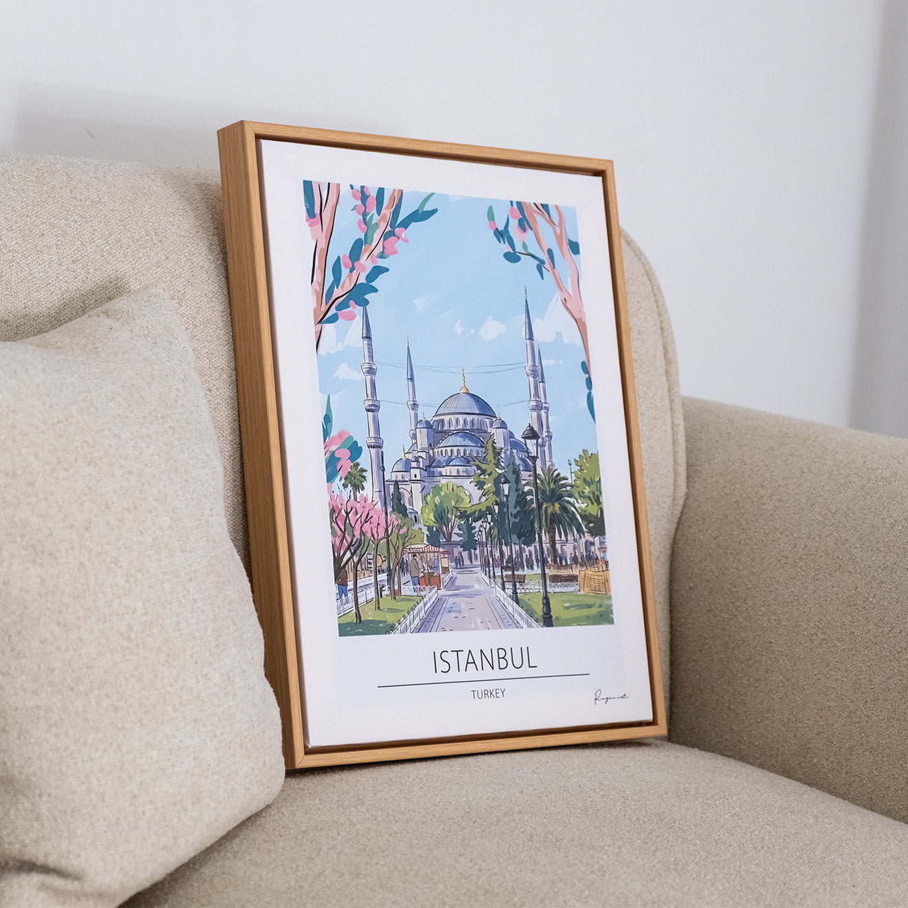 Tableau voyage "Turquie" VG-T