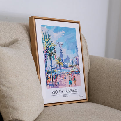 Tableau voyage "Rio de Janeiro" VG-RJ
