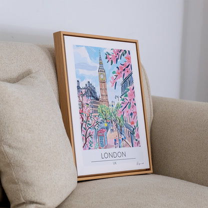 Tableau voyage "London" VG-LN