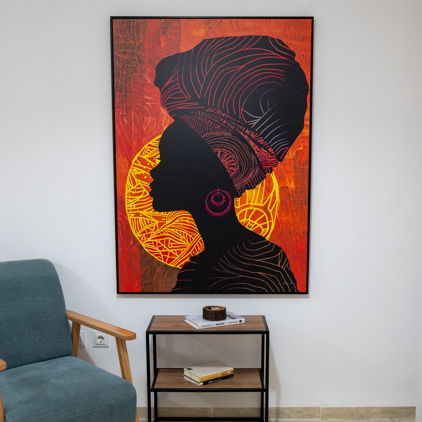 Tableau culture "Femme Africaine" ab-FA