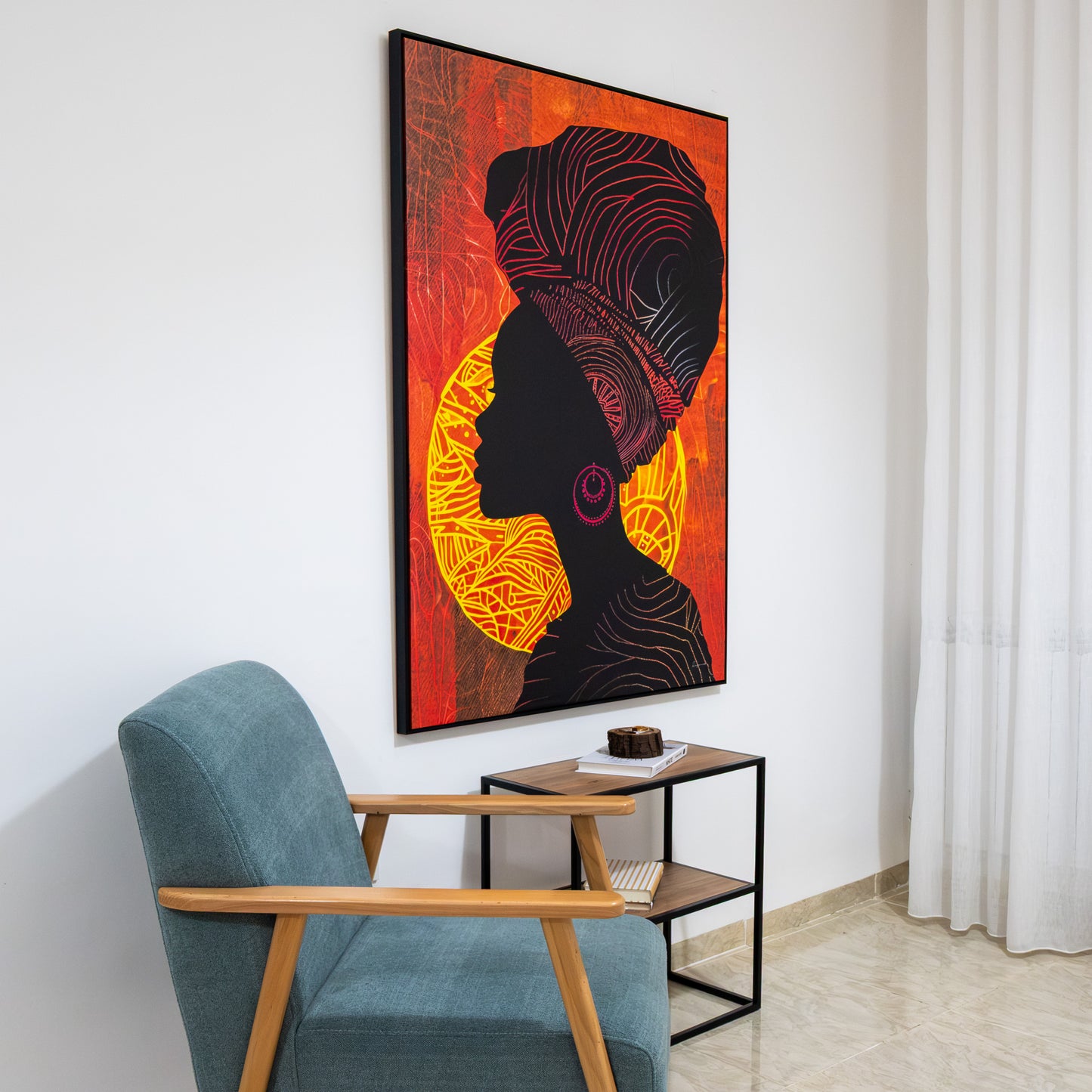 Tableau culture "Femme Africaine" ab-FA