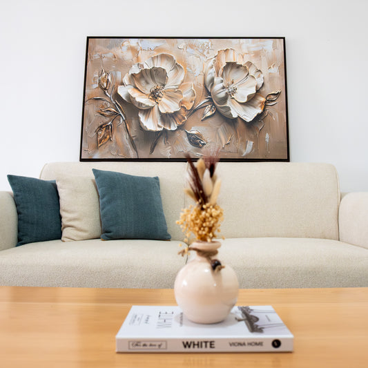 Tableau Nature "Fleurs bronze" TI-FB