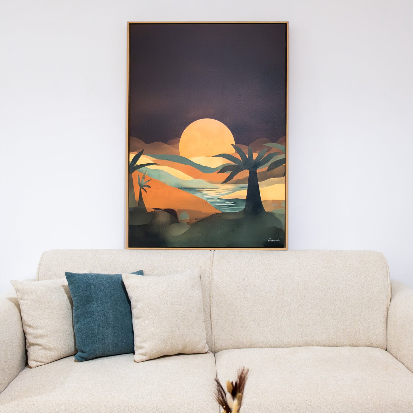 Tableau Nature "Soleil sur les dunes " NT-SD