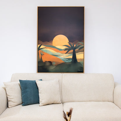 Tableau Nature "Soleil sur les dunes " NT-SD