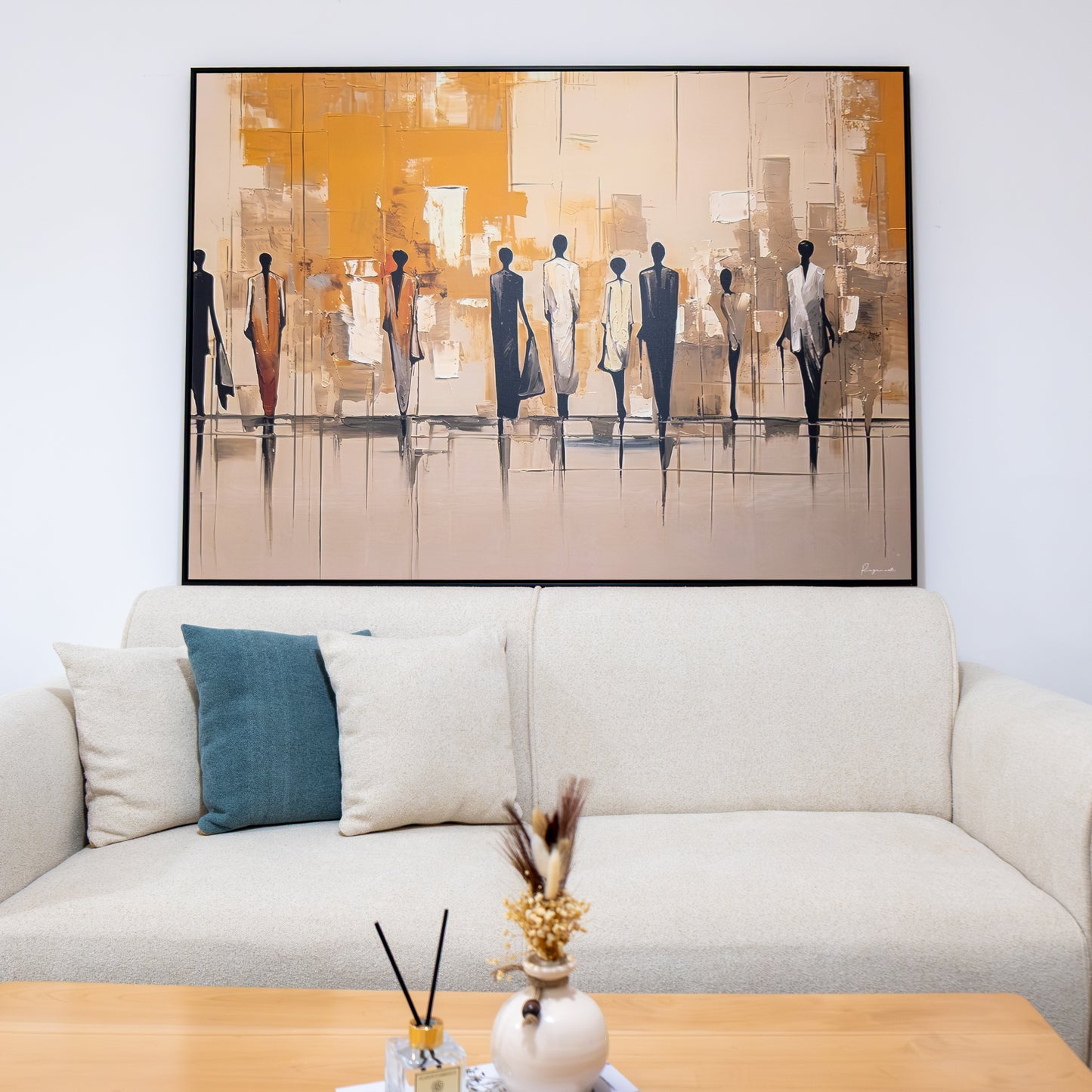 Tableau Nature "Silhouettes en mouvement" NT- SEM