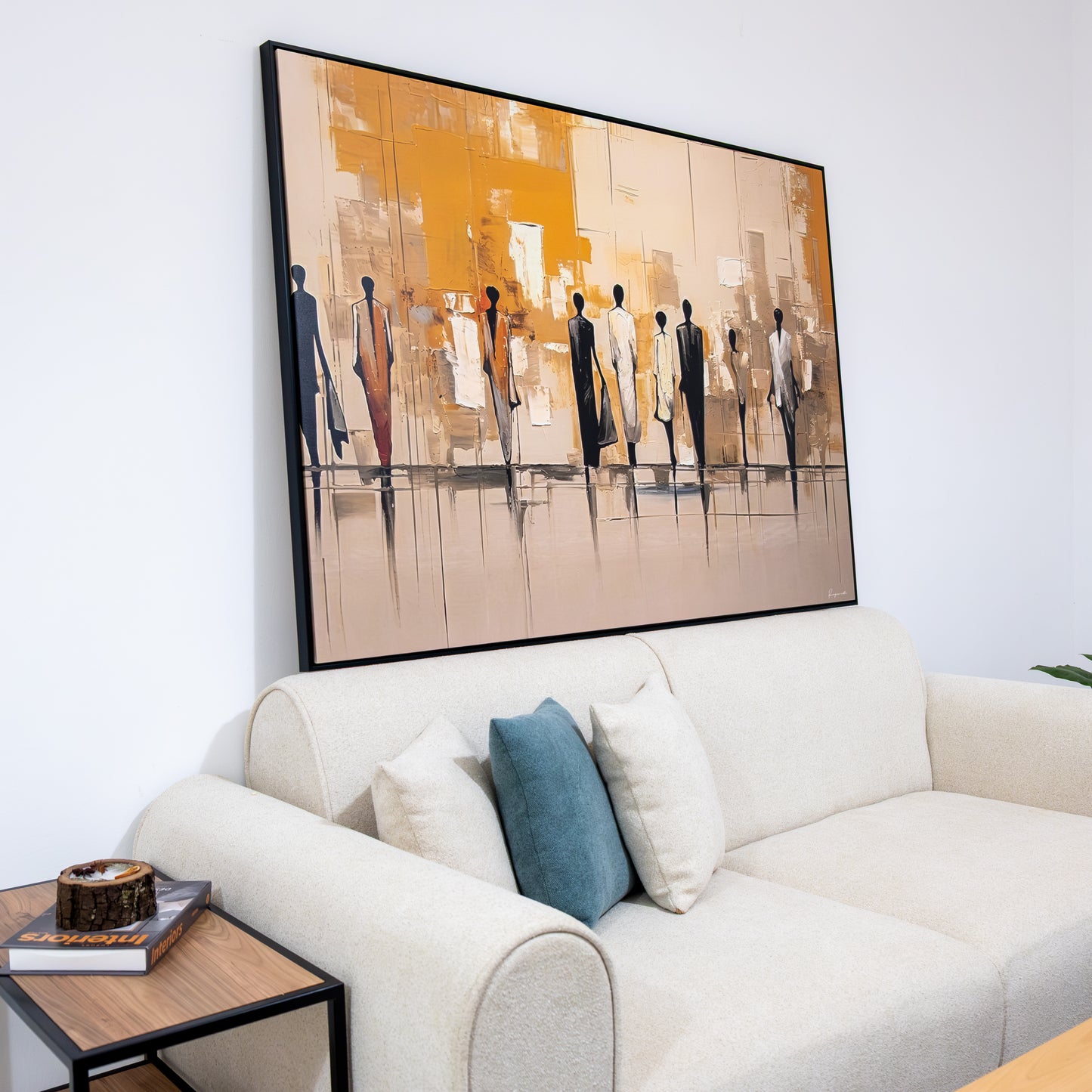 Tableau Nature "Silhouettes en mouvement" NT- SEM