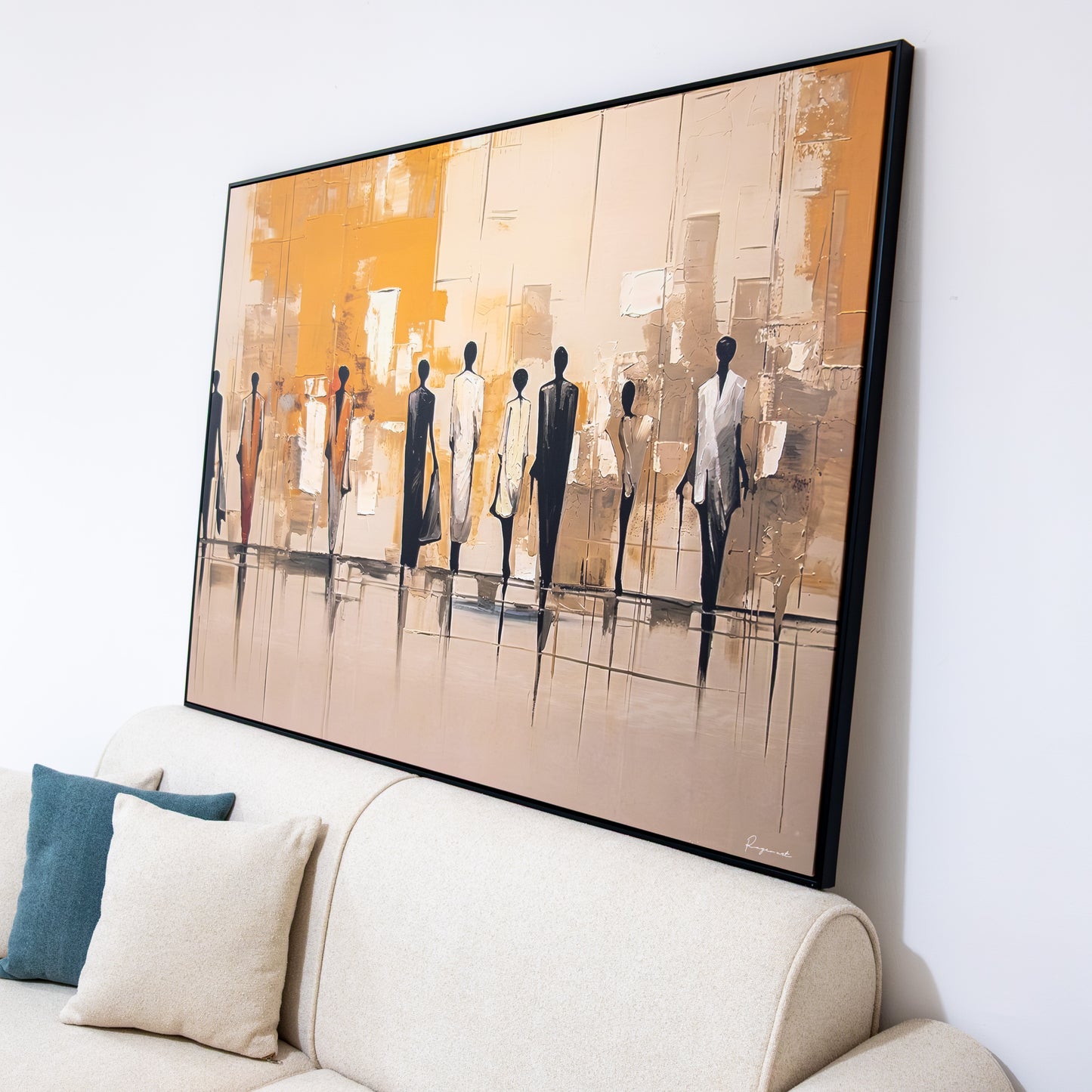 Tableau Nature "Silhouettes en mouvement" NT- SEM