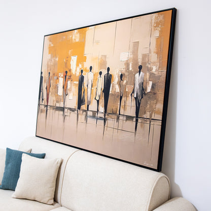 Tableau Nature "Silhouettes en mouvement" NT- SEM