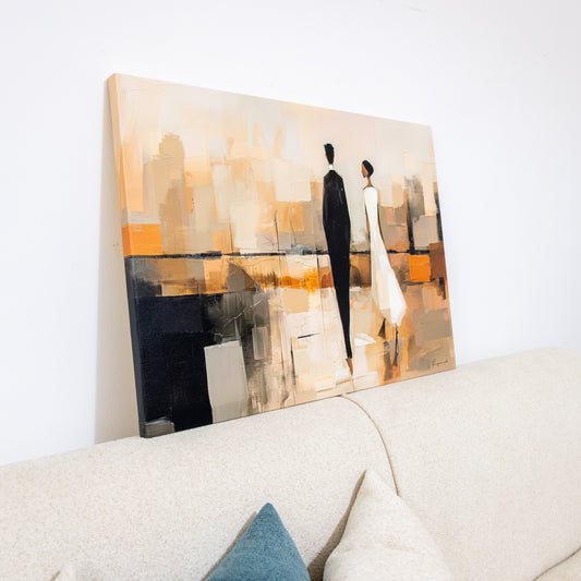 Tableau abstrait "Art et Intention" ab-AET