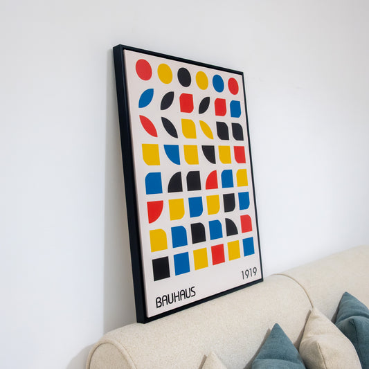 Tableau abstrait "Bauhaus colorée" Ab-BE (Copie)