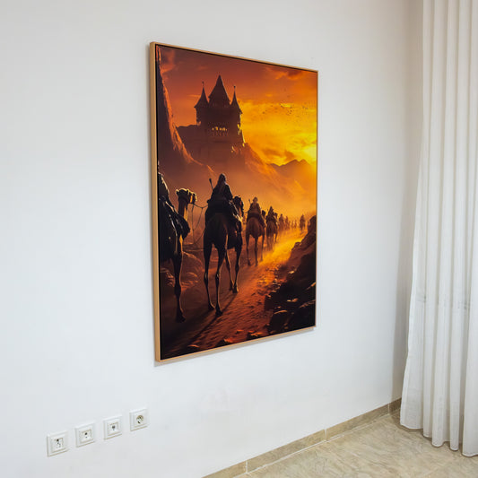 Tableau culture "Rihlat Al-Sahra" ab-RAS