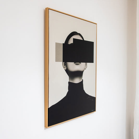 Tableau abstrait "Censure Épure" Ab-CE