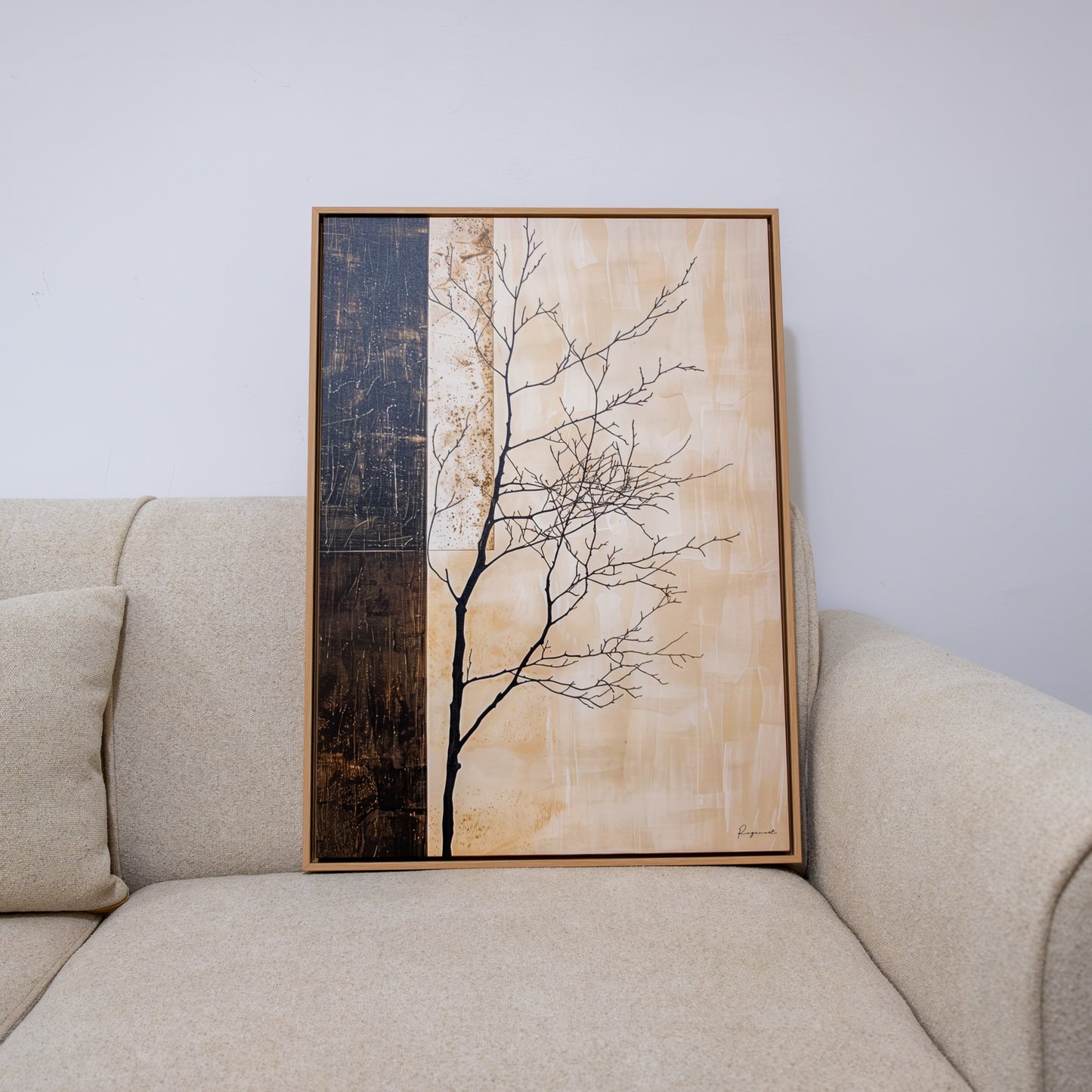 Tableau abstrait "L'Arbre de Vie" ab-ADV
