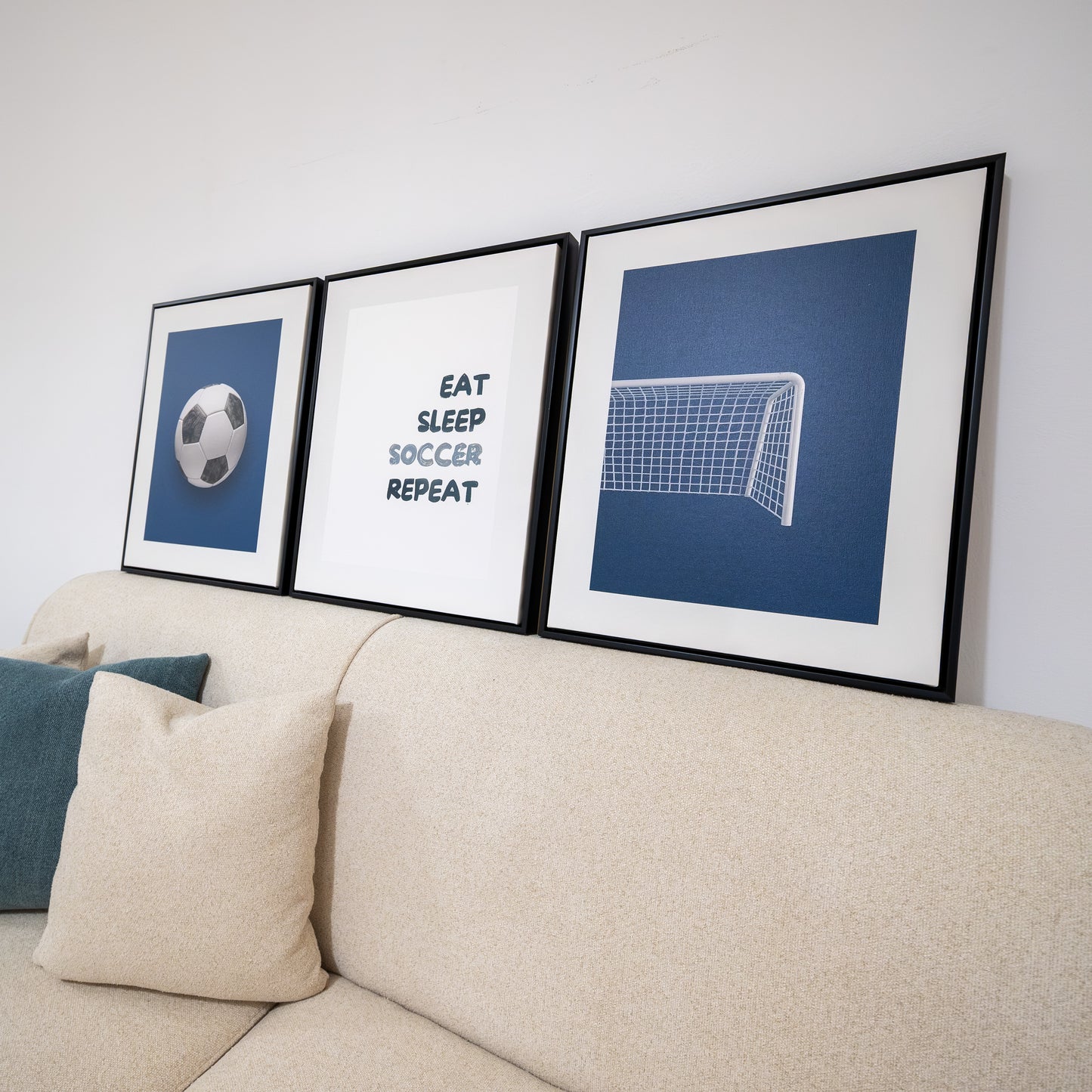 Tableau pour chambre d’enfant - foot  En-FT