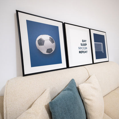 Tableau pour chambre d’enfant - foot  En-FT