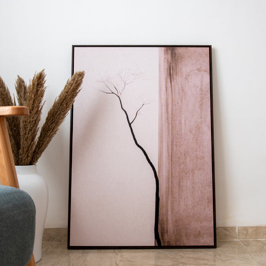 Tableau abstrait  'Équilibre Fragile 'AB-EF