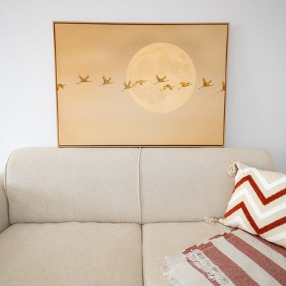 Tableau Nature "Envolée Lunaire" NT-EVL