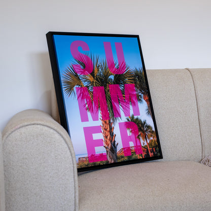 Tableau abstrait "Esprit Summer" Ab-EPS