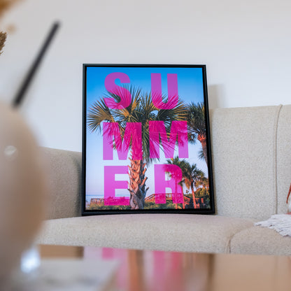 Tableau abstrait "Esprit Summer" Ab-EPS