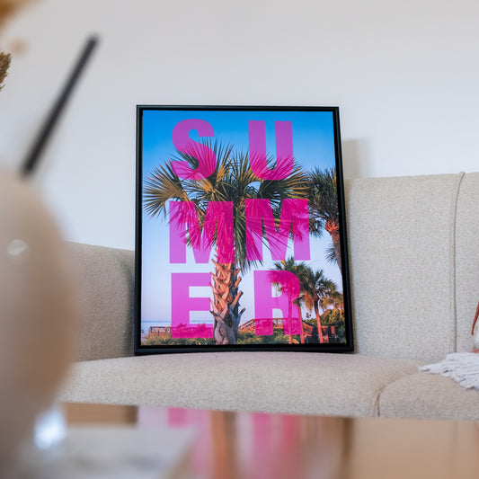 Tableau abstrait "Esprit Summer" Ab-EPS