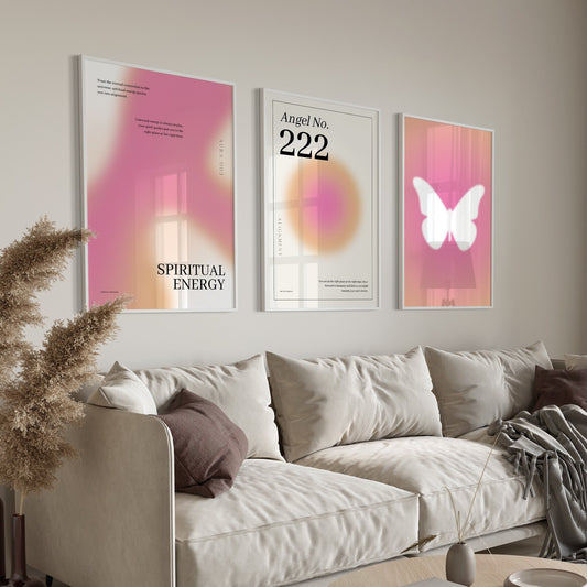 Trio Tableau spirituel "Spiritual Energy" TS-SG