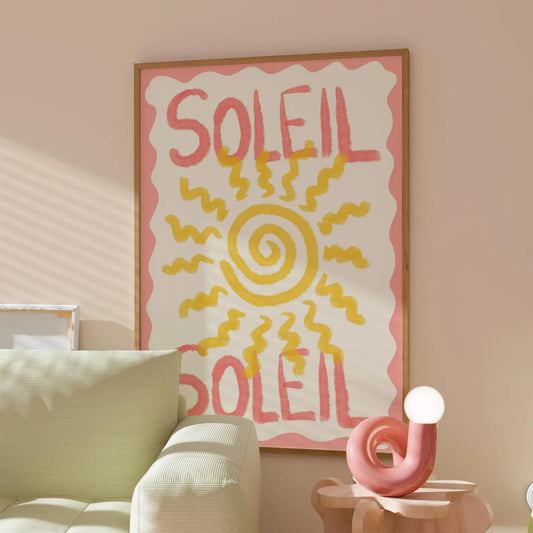 Tableau abstrait "Rayonnement" Ab-RYM