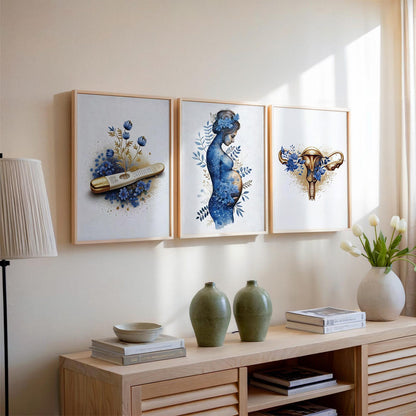 Trio Tableau Cabinet De Gynécologie CG-08