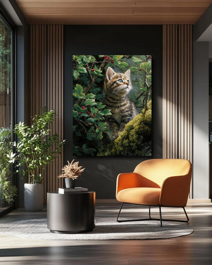 Tableau Nature "Curiosité sauvage" NT- CS