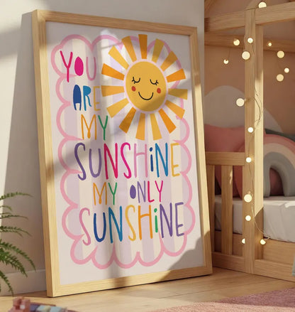 Tableau pour chambre d’enfant "Rayon de Soleil" En-RYS