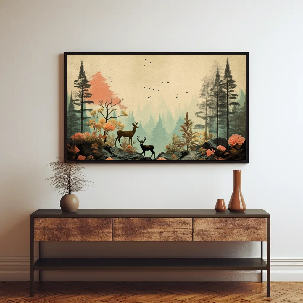 Tableau Nature "L’Éveil Sauvage"  TN-Evls