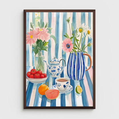Tableau cuisine "Éclat de Printemps" Ab-EPR