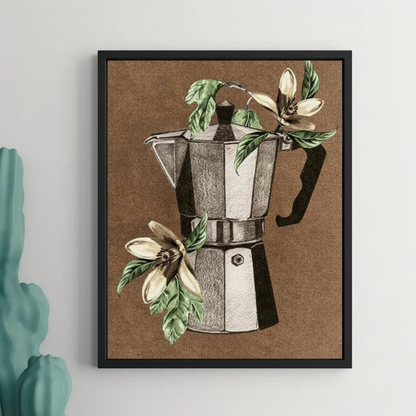 Tableau cuisine "Pause café" Ab-PC