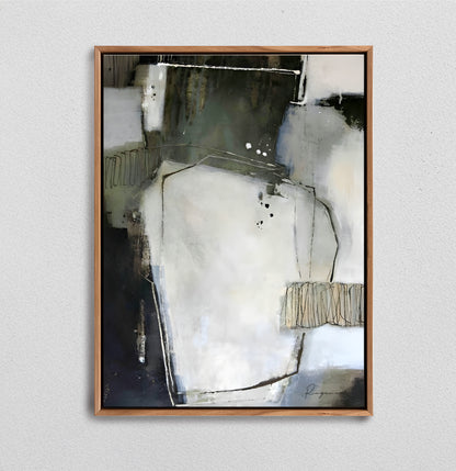 Tableau abstrait "Fragment Urbain" Ab-FU